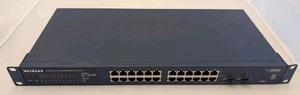 NetGear ProSafe (GS724T v3) 24-Port External Ethernet Smart Switch - Picture 1 of 5