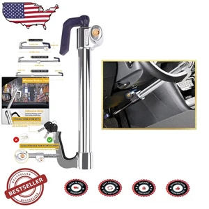 Universal Car Brake Lock - Extended Alloy Steel Anti-Theft Retractable Clutch... - Picture 1 of 9
