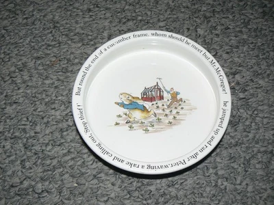 Wedgwood PETER RABBIT Kinder Teller & Porringer Set Beatrix Potter Design - Bild 1 von 4