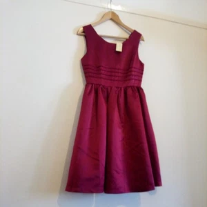 Lindy Bop fit & flair Swing Dress burgundy BNWT Size 12 VTG 1950s retro style - Picture 1 of 13