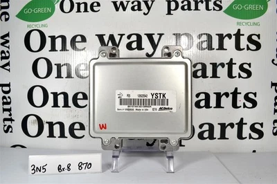 12600930 Buick LaCrosse 2006-2009 Unidad de control motor 3,8 módulo ECU 3N5 870 B8 Foto 1 de 4