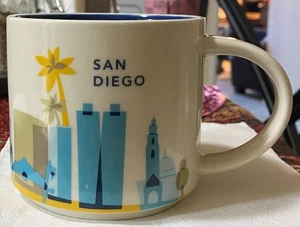 Taza Starbucks San Diego -2013 You Are Here Series 14 oz Collector Series- - Imagen 1 de 5