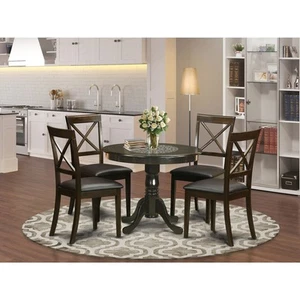 5 PC Kitchen Nook Dining Set-kitchen Table Plus 4 Chairs for ... - Picture 1 of 5
