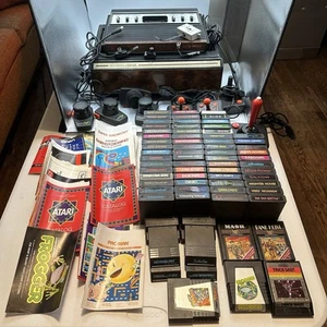 Tele-Games Sears Atari Video Arcade Controller 68 Spiele Hefte ungetestet/wie besehen - Bild 1 von 16