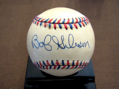 BOB GIBSON CY YOUNG STL CARDINALS HOF SIGNED AUTO VINTAGE 1996 A/S BASEBALL JSA - Image 1 of 3