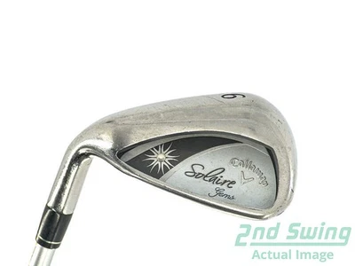 Callaway Solaire Gems Single Iron 9 Iron Graphite Ladies Left 35.5in - Image 1 of 4