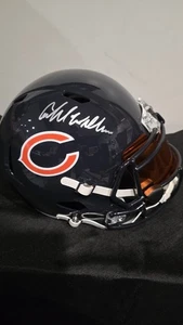 Caleb Williams QB1 Authentic Autograph Display HELMET Chicago Bears Fanatics COA - Picture 1 of 8