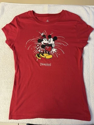 Camisa mediana para mujer Disney. Minnie y Mickey. Auténtico. Disneyland. Foto 1 de 2