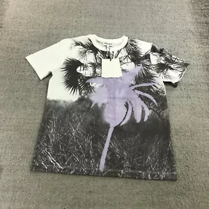 Kenzo Shirt Womens Small High Summer Loose Tee Palm Tree Purple White - Picture 1 of 12