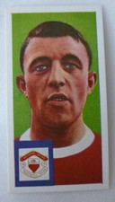 MANCHESTER UNITED DAVID HERD CARD COMET SWEETS 1963