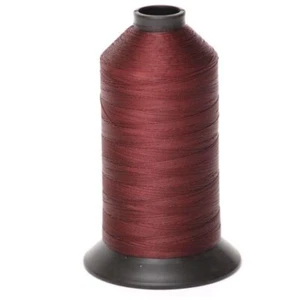 Boat Upholstery Thread Spool | Bonded DB92 Polyester Burgundy 6 Oz - Picture 1 of 1