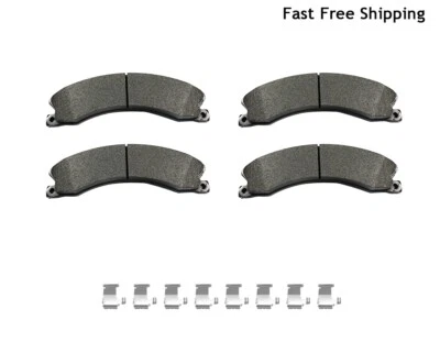 Pastillas de freno delanteras de cerámica para GMC Chevrolet Sierra 2500 HD Silverado 3500 Nissan Foto 1 de 4