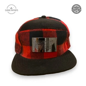 Gorra Cayler & Sons Etiqueta Negra Hip Hop Roja Negra a Cuadros - Imagen 1 de 3