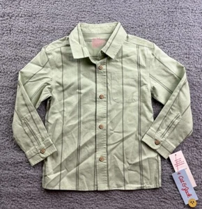 Cat & Jack Toddler Boy Size 3T Long Sleeve Oxford Button Down Collared Shirt - Picture 1 of 4