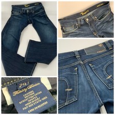 Fidelity Jeans 5011 Sz 29 Dark Blue Cotton Poly Calvary Straight USA YGI B2-201