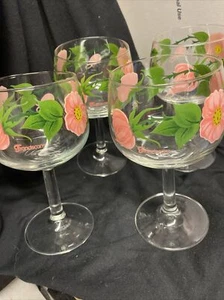 Franziskaner Wüstenrose Kelch Wasser Wein Stielgläser Gläser 6 1/2" - Bild 1 von 12