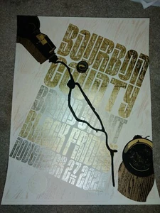 2020 GOOSE ISLAND BOURBON COUNTY STOUT Black Friday poster. NEW! - Picture 1 of 1
