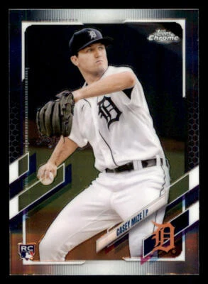 2021 Topps Chrome #4 Casey Mize RC - Image 1 of 2