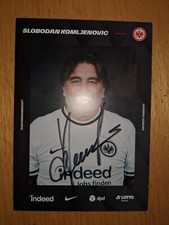 Slobodan Komljenovic Eintracht Frankfurt traditional team 2022-23 signed