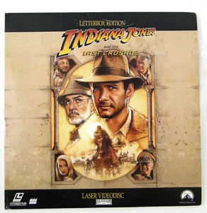 Indiana Jones and the Last Crusade - Letterbox Edition Gatefold Laserdisc LD - Picture 1 of 4
