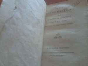 DELLE CONFESSIONI DI S.AURELIO AGOSTINO LIBRI XIII - Picture 1 of 1