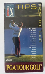 Vintage PGA Tips From the Tour VHS - 1988, Sealed New, Azinger, Casper, Ferree - Picture 1 of 5