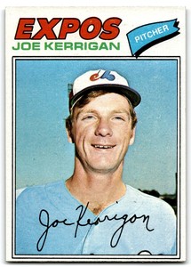 1977 Topps Joe Kerrigan Rookie Montreal Expos #341