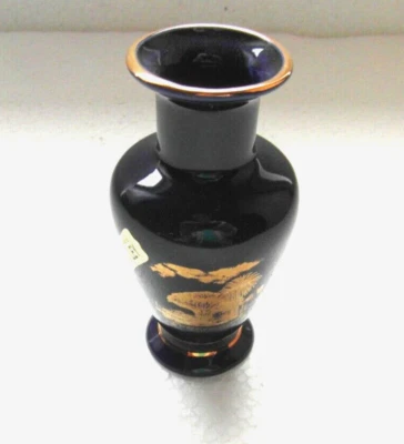 Vase Kobalt-Blau 11 cm - Bild 1 von 3