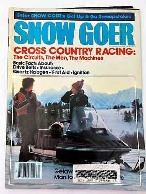 SNOW GOER Snowmobile Magazine December 1979 Vintage - Image 1 of 4