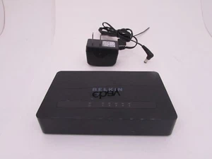 BELKIN E4G0510 WIRED 5 PORT GIGABIT NETWORK SWITCH - Picture 1 of 5