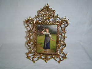KPM art signed Porcelain Plaque - Picture 1 of 4
