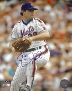 Signed 8x10 DOUG SISK New York Mets Autographed photo - COA - Picture 1 of 1