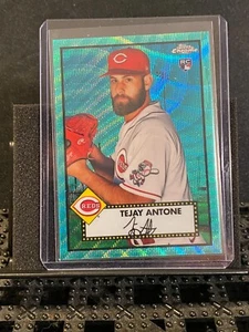 Tejay Antone RC 2021 Topps Chrome Platinum- Aqua Wave -  Reds-  #36 - Picture 1 of 2