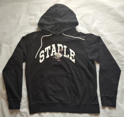 Staple голубь вышитая толстовка с капюшоном / с капюшоном толстовка - размер большой / L - Изображение 1 из 4