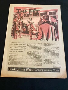 THE FIT by William Wood Newark Sunday News Novel Abridgement - Picture 1 of 5