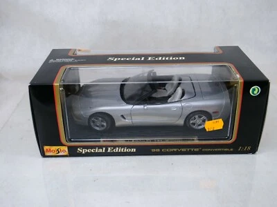 Maisto Edizione Speciale N.31846 '98 Chevrolet Corvette Convertible Nuovo 1/18 - Immagine 1 di 4