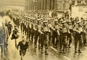 United Kingdom London WWII Canadian Troops Division Parade Old Press Photo 1940 - Picture 1 of 3