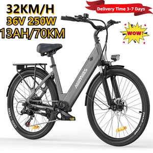 26 Pollici e-Bike🔥Bici elettrica 🚀32KM/H HillMiles Milecity1 36V 250W EBIKE - Bild 1 von 16