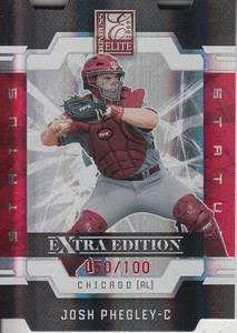2009 Donruss Elite Extra Edition Status Baseball Card #8 Josh Phegley /100