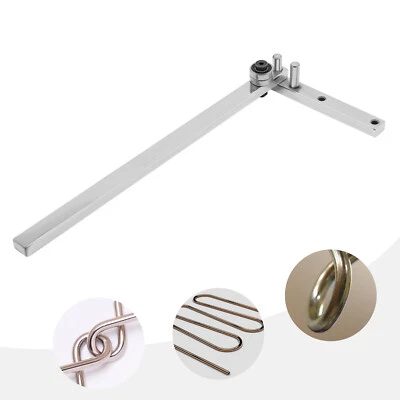 Manual Mini Bending Machine Carbon Steel Steel Rod Universal Bender 8mm Dia - Image 1 of 4