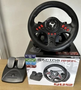 SUBSONIC SA5426 Racing Wheel Universal w Pedals Playstation PS4 PS3 PC XBOX ONE - Picture 1 of 9