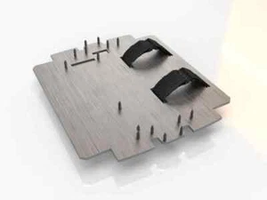 Aluminum Chassis for Latrax Rally Wider Side Skirts Included Dou - Picture 1 of 1