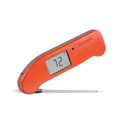THERMOWORKS Thermapen ONE, No. 1 Recommended Instant-Read Thermometer - Red