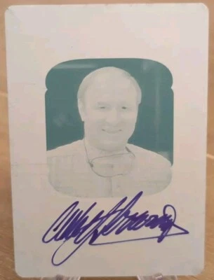 2012 Press Pass Legends Trailblazers Printing Plate 1/1 Auto Cale Yarborough - Image 1 of 2