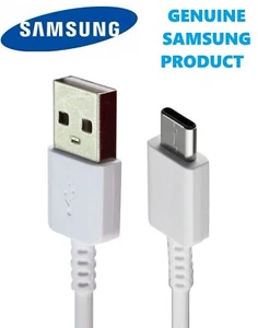 Samsung USB-A to USB-C Charge/Sync Cable - 2.5 Ft (31 inches) - White - Picture 1 of 1