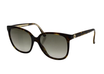 Gafas de sol cuadradas Gucci R1449 para mujer Habana/gris oscuro 55,17-140 Foto 1 de 4