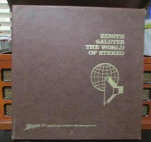*Limited Edition* Zenith Salutes The World Of Stereo 4 Vinyl Record Set!... - Picture 1 of 7