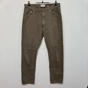 Taylor Stitch Men Democratic Jeans Size 33 Brown Denim D004 -20 - Picture 1 of 21