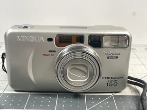 Minolta Freedom Zoom 150 AF Point & Shoot 35mm Film Camera. READ - Picture 1 of 6