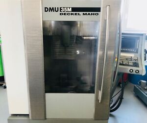 DECKEL DMU 35M Bearbeitungszentrum Fräsmaschine Siemens 810D Bj. 2001